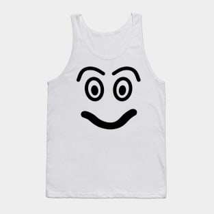 Funny face - smiley. Tank Top